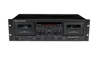 202MKVII DOUBLE CASSETTE DECK WITH USB PORT